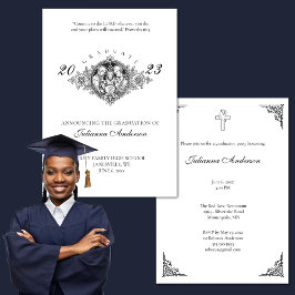Invitación Graduación de la Sagrada Familia Cristiana Formal