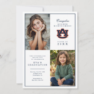 Invitación Graduación de la Universidad de Auburn