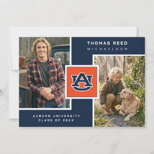 Invitación Graduación de la Universidad de Auburn