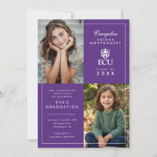 Invitación Graduación de la Universidad de East Carolina