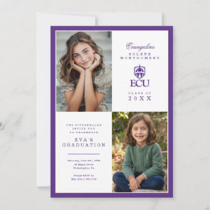Invitación Graduación de la Universidad de East Carolina
