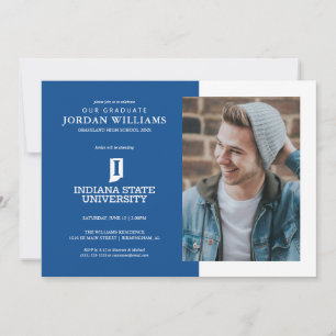 Invitación Graduación de la Universidad Estatal de Indiana