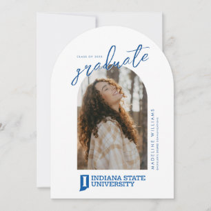 Invitación Graduación de la Universidad Estatal de Indiana