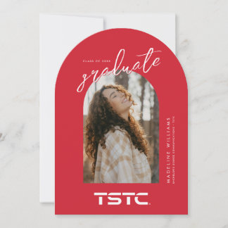 Invitación Graduación de la Universidad Técnica Estatal de Te