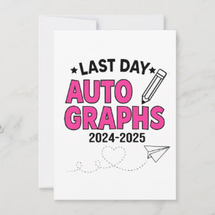 Invitación Graduación de las autografías 2024-2025 del último