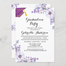 Graduación de las ráfagas de color morado de prima