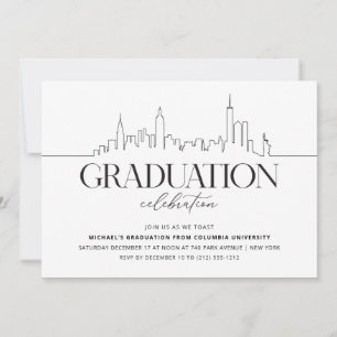 Invitación Graduación de Nueva York