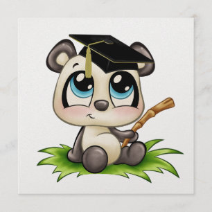 Invitación Graduación de Panda - SRF