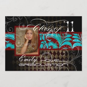 Invitación Graduación de PixDezines 2011, Harlequin