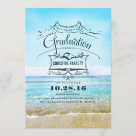 Invitación Graduación de playa