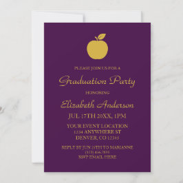 Invitación Graduación de Profesor Apple
