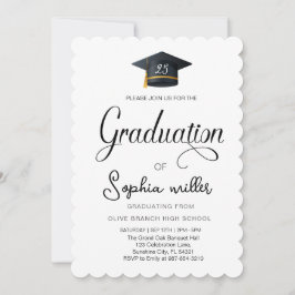Invitación Graduación de secundaria, Partido de Graduación