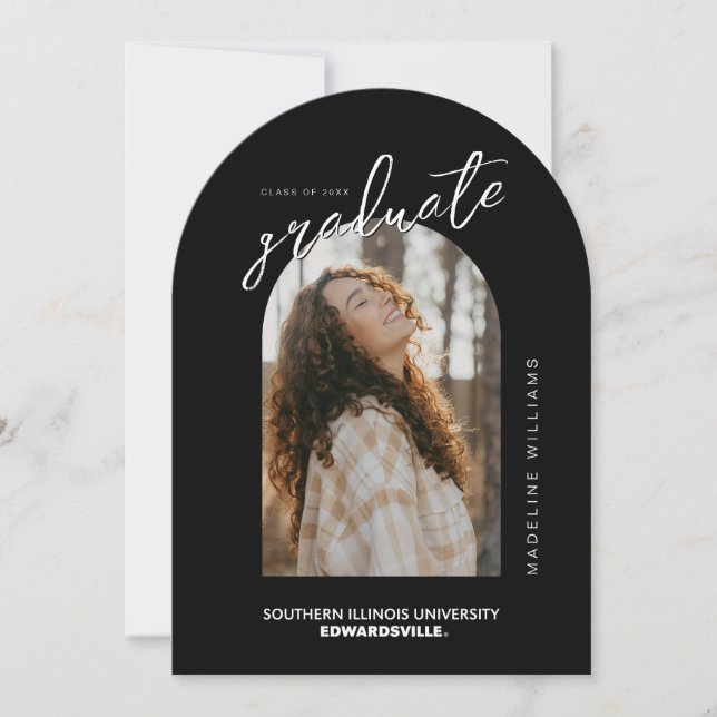 Invitación Graduación de SIUE (Anverso)