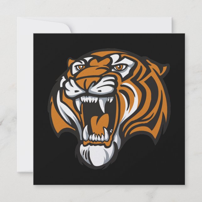 Invitación Graduación de tigres - SRF (Anverso)