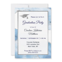 Graduación del Agate Blue Silver de moda