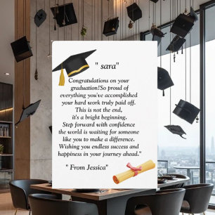 Invitación Graduación - Diseño Universal para todas las edade