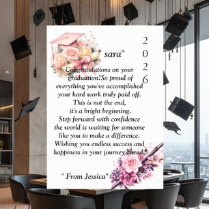 Invitación Graduación- Diseño Universal para todas las edades