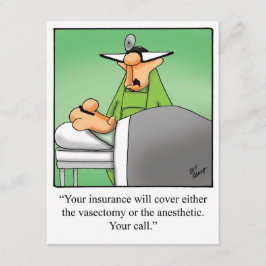 Invitación Graduación divertida en una escuela de medicina