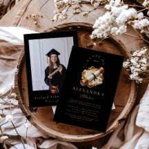 Graduación en Facultad de Derecho Elegante de Oro