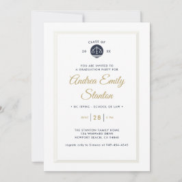 Invitación Graduación en Facultad de Derecho Escala de Oro de