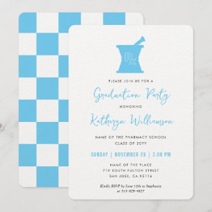 Invitación Graduación en la Escuela de Farmacia PharmD Modern