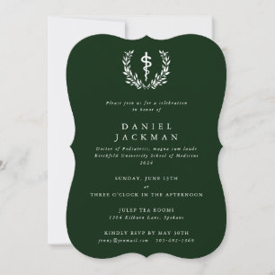 Invitación Graduación en la Facultad de Medicina Asclepius Ve