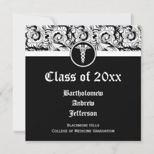 Invitación Graduación en la Facultad de Medicina de los Caduc