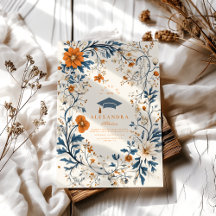 Graduación floral del Naranja de la Marina de Vint