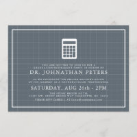 Graduación matemática mínima|Invitación a retiro