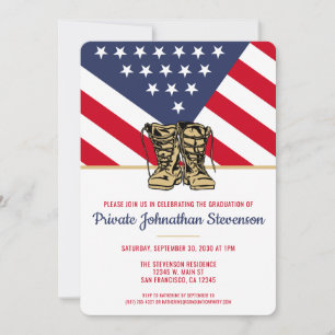Invitación Graduación Militar Campo de Entrenamiento Patrióti