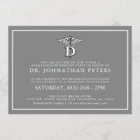 Graduación mínima de la ciencia dental|Invitación 