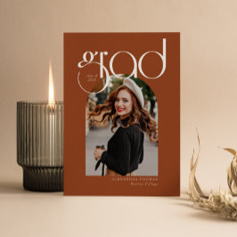 Invitación Graduación Minimalista Moderna De 5 Arcos De Terra