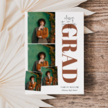 Graduación minimalista vertical 5 de fotografía