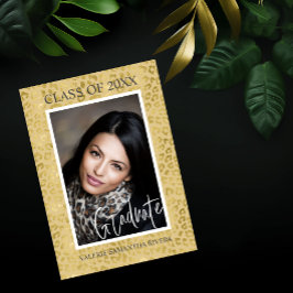 Invitación Graduación moderna de Personalizable