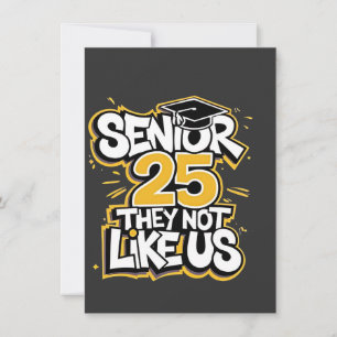 Invitación Graduación Senior 2025 No Les Caes Bien