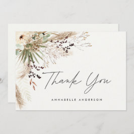 Invitación Graduación simple botánica presupuesto gracias enc