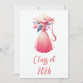 Invitación Graduación simple pastoral moderna