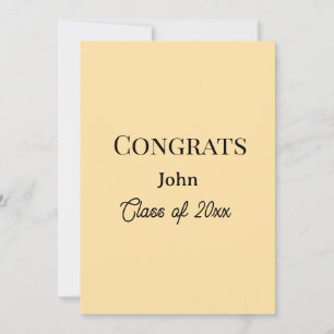 Invitación graduado chico agregar nombre felicitaciones fecha