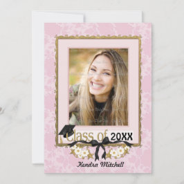 Invitación Graduado Clásico - Personalizar