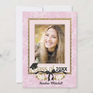 Invitación Graduado Clásico - Personalizar
