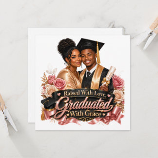 Invitación Graduado con Gracia Hijo