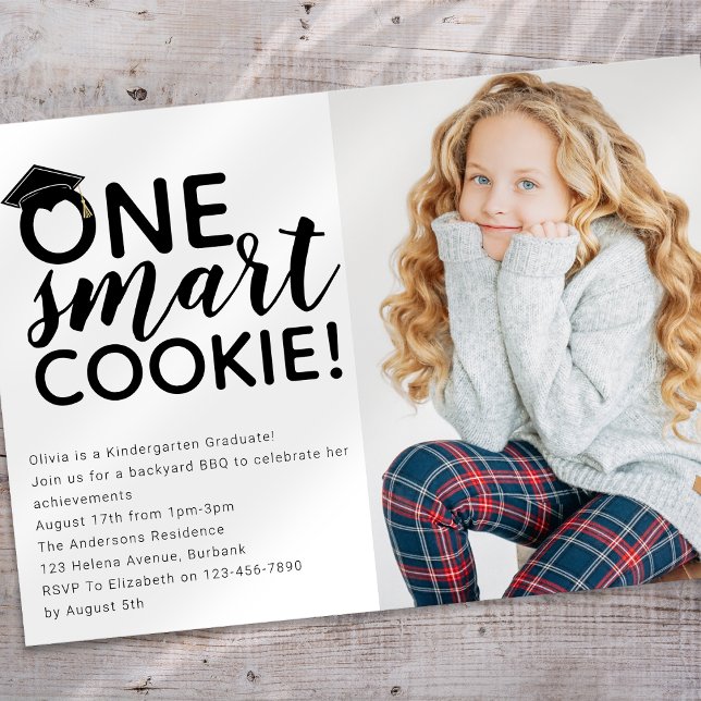 Invitación Graduado de kindergarten de fotografía de una cook (Subido por el creador)