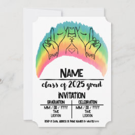 Invitación Graduado de la promoción de 2025 - ¡PAH!