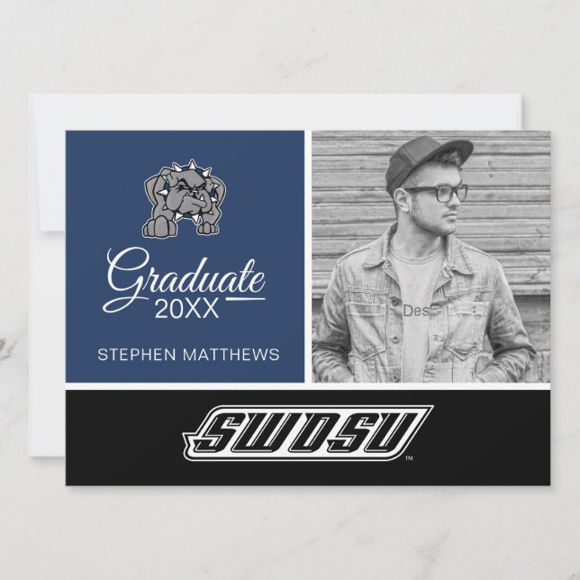 Invitación Graduado de SWOSU (Anverso)