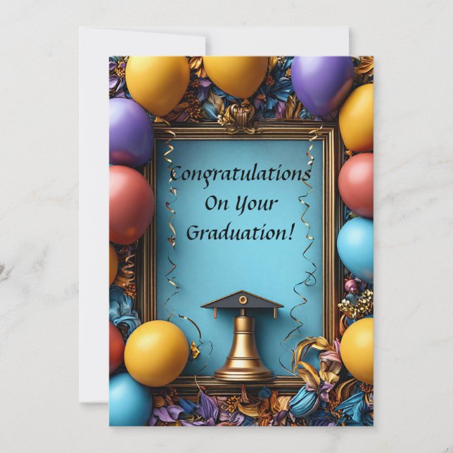 Invitación Graduado en año académico (Anverso)