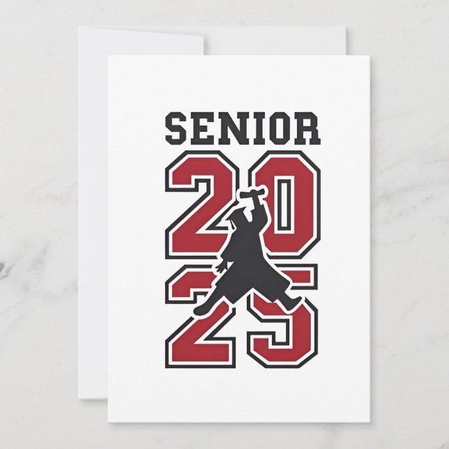 Invitación Graduado en Baloncesto Senior 2025  (Anverso)