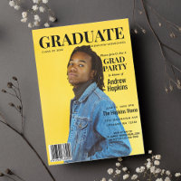 Graduate Magazine Cover Photo Graduation Party