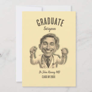 INVITACIÓN GRADUATE SURGERON DOCTOR MD NY UNIVERSITY