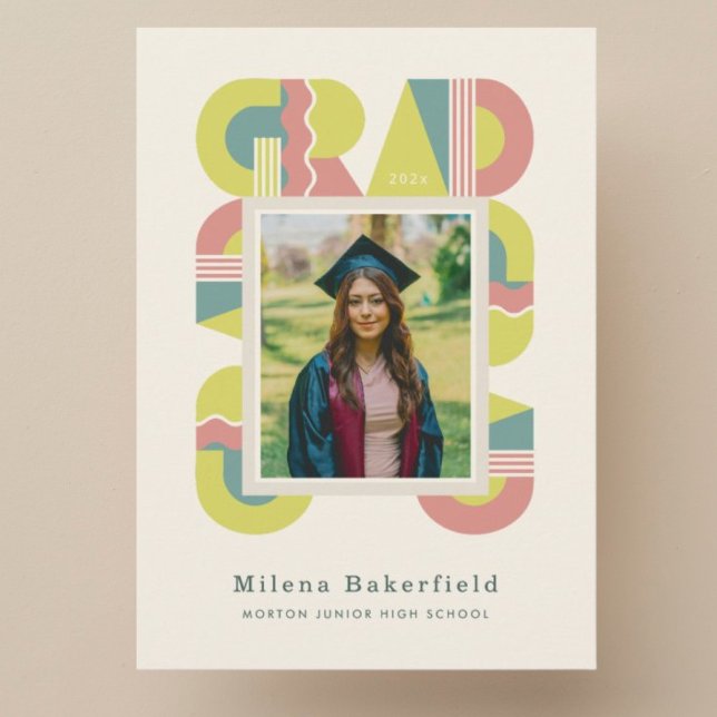 Invitación Graduation card class of 2026 celebration invitati (Subido por el creador)