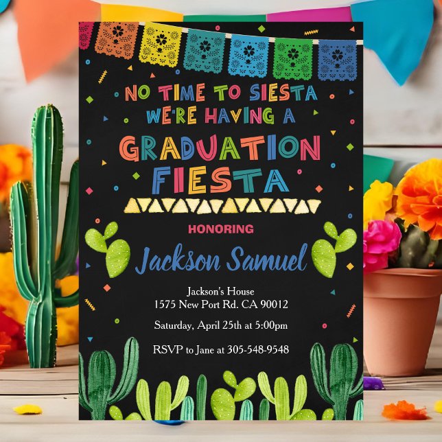 Invitación Graduation Mexican Fiesta Invitation Grad Party (Subido por el creador)